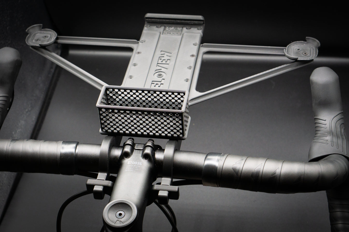 VeloView - Modulare Rennrad / Indoor Cycling - Tablet Halterung für u.a. iPad - 3D Druck - Zwift, Rouvy - Rollentrainer / Smarttrainer