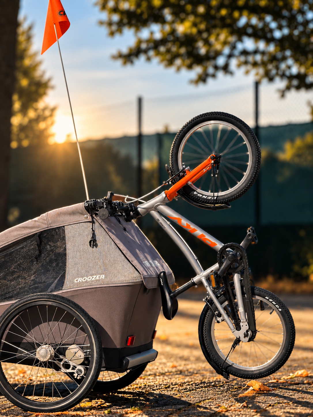 Fahrradhalterung für Croozer Anhänger – Lenkerhalter für Puky, Woom & Laufrad