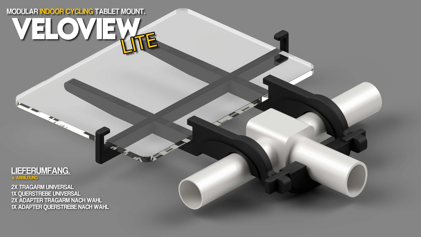 VeloView Lite – Tablet Halterung für Smart Trainer & Indoor Cycling