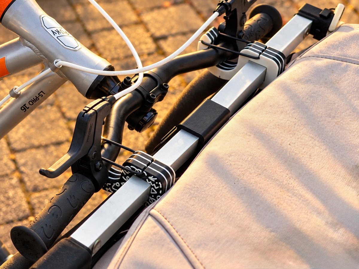 Fahrradhalterung für Croozer Anhänger – Lenkerhalter für Puky, Woom & Laufrad