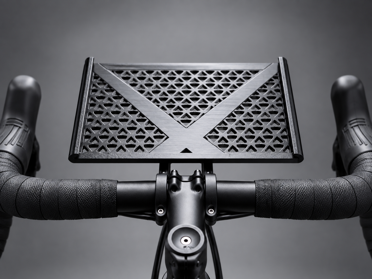 Tablet Halterung mit Ablage für Garmin, Wahoo & Bryton Mount – Smart Trainer & Indoor Cycling