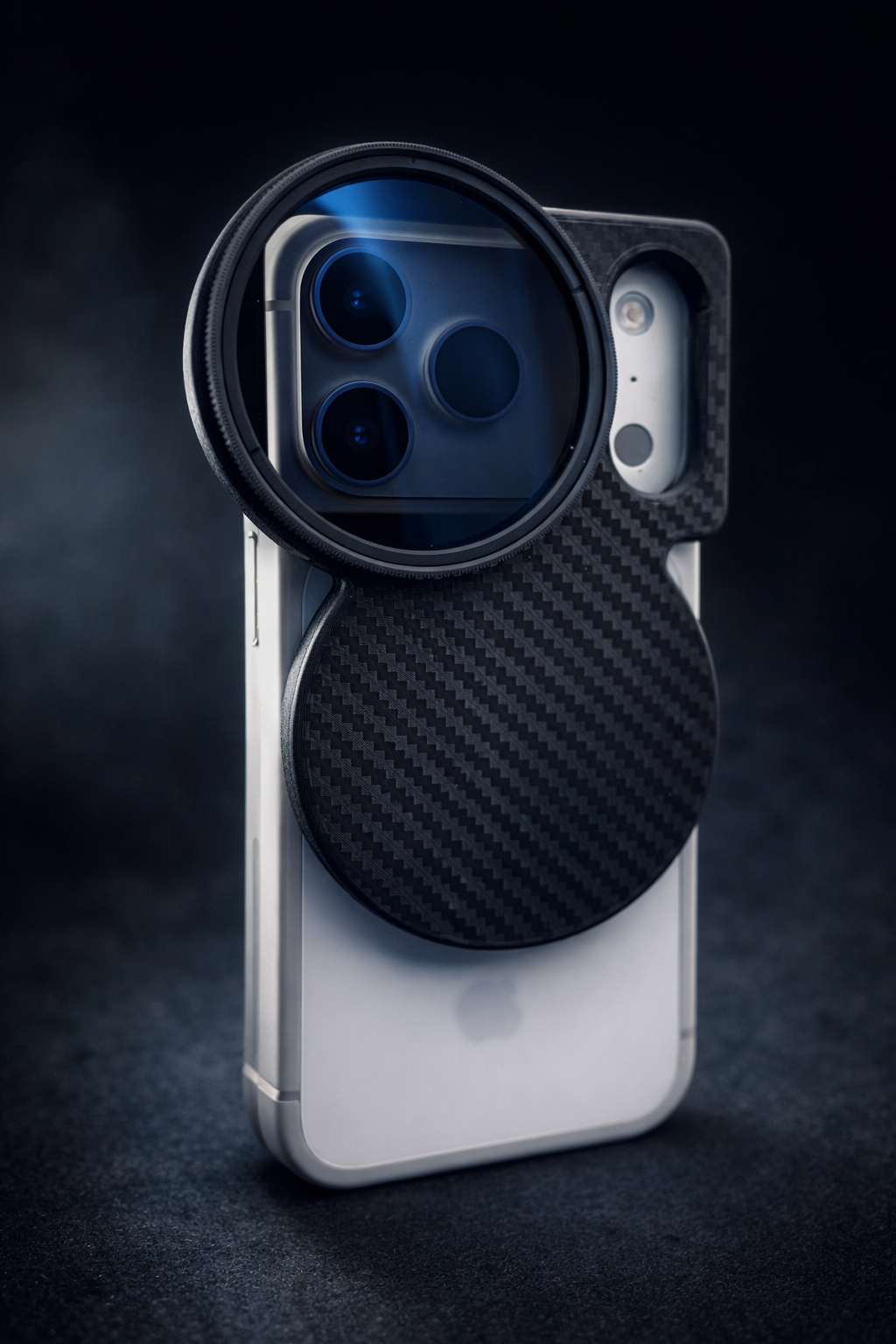 MagSafe Filterhalter für iPhone 17 Pro – 58 mm Fotografiefilter (3D-gedruckt)