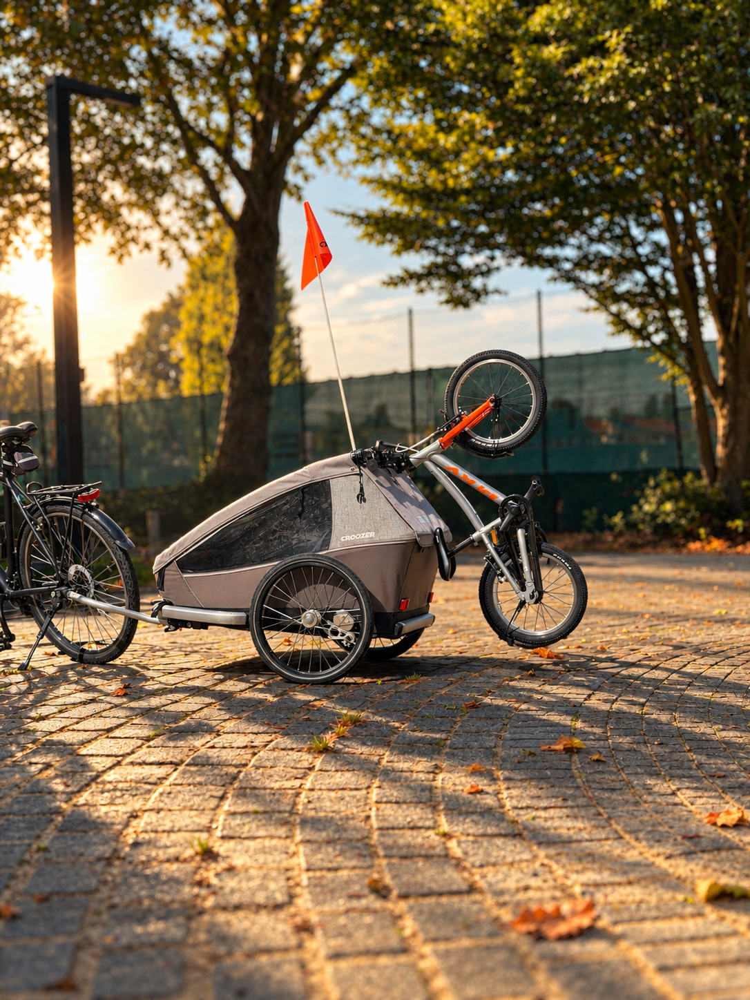 Fahrradhalterung für Croozer Anhänger – Lenkerhalter für Puky, Woom & Laufrad